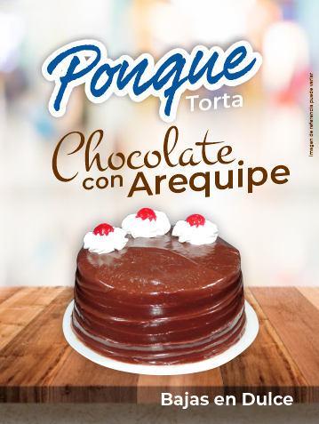 Ponque Chocolate con Arequipe – Juanos Tortas y Ponques