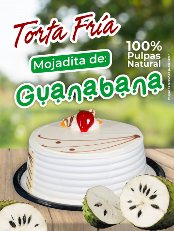 Torta Fría Guanábana – Juanos Tortas y Ponques